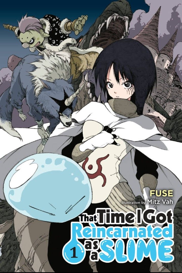 غلاف That Time I Got Reincarnated as a Slime novel